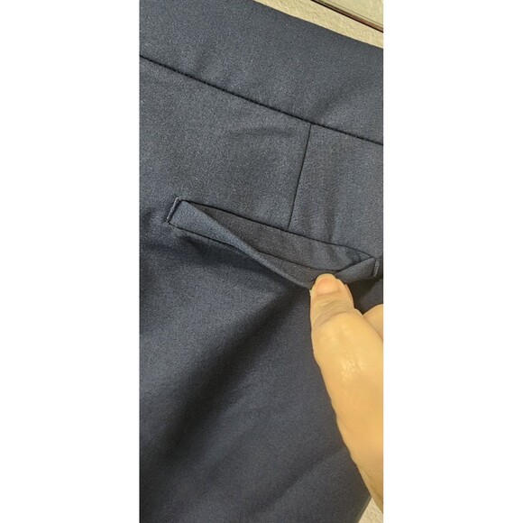 INC International Concepts Womens Mid Rise L-Pocket Straight Pants 2PS Blue NWT - Picture 4 of 15